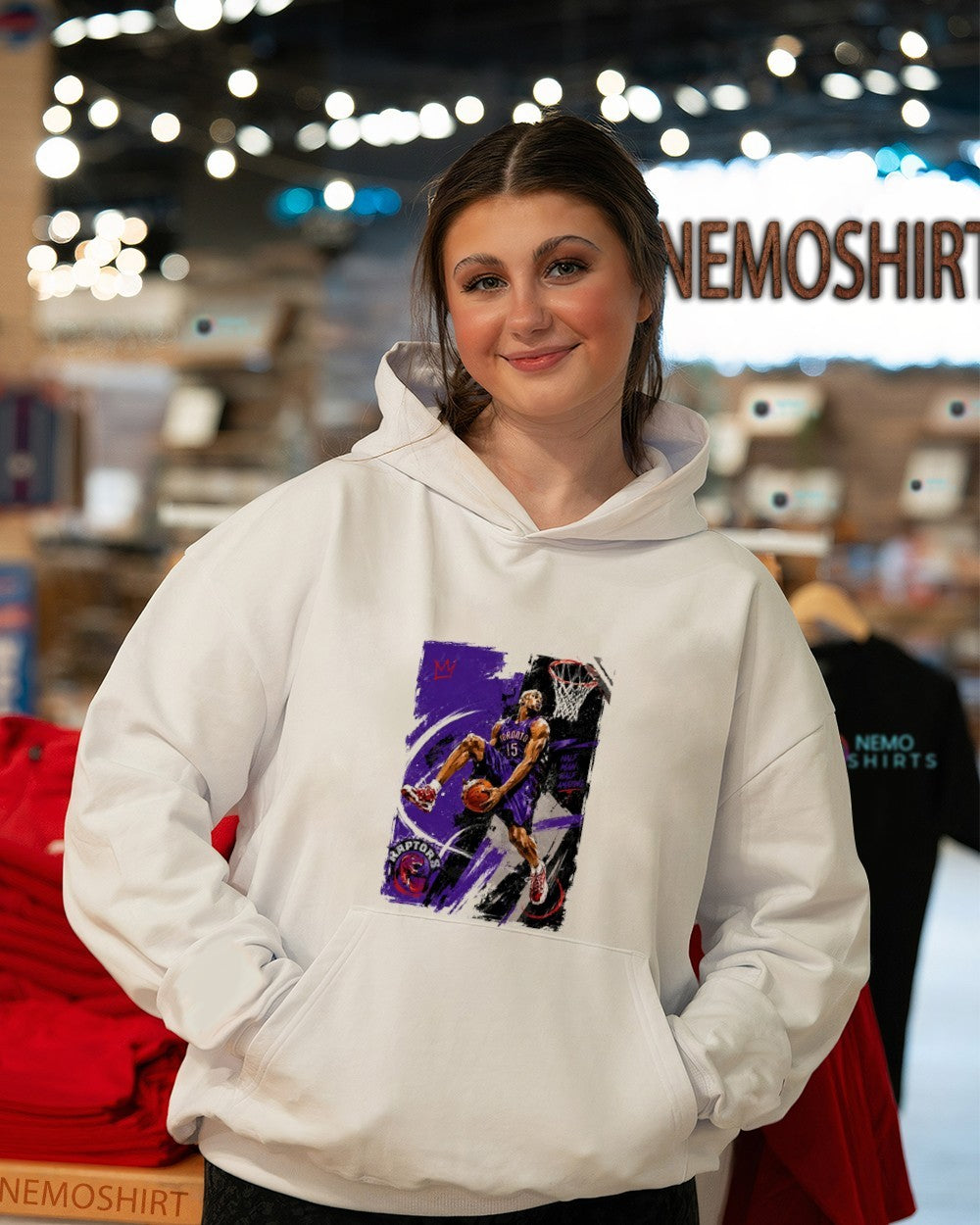 Vince Carter 15 Toronto Raptors half-man half-amazing shirt