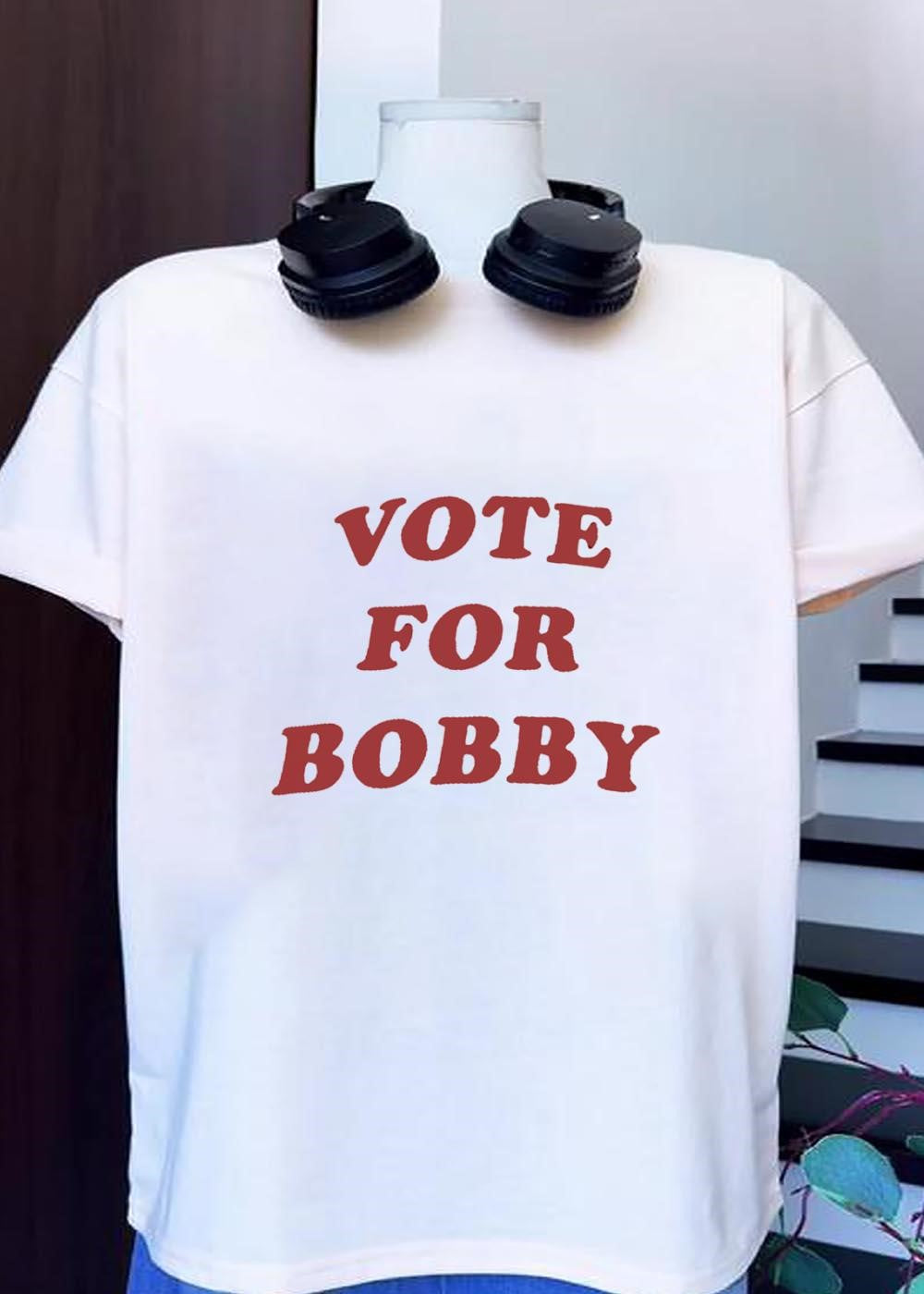 Vote for Bobby Retro Style T-Shirt