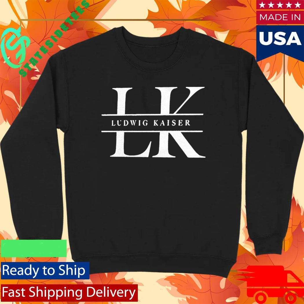 WWE LK Ludwig Kaiser Black Graphic Shirt