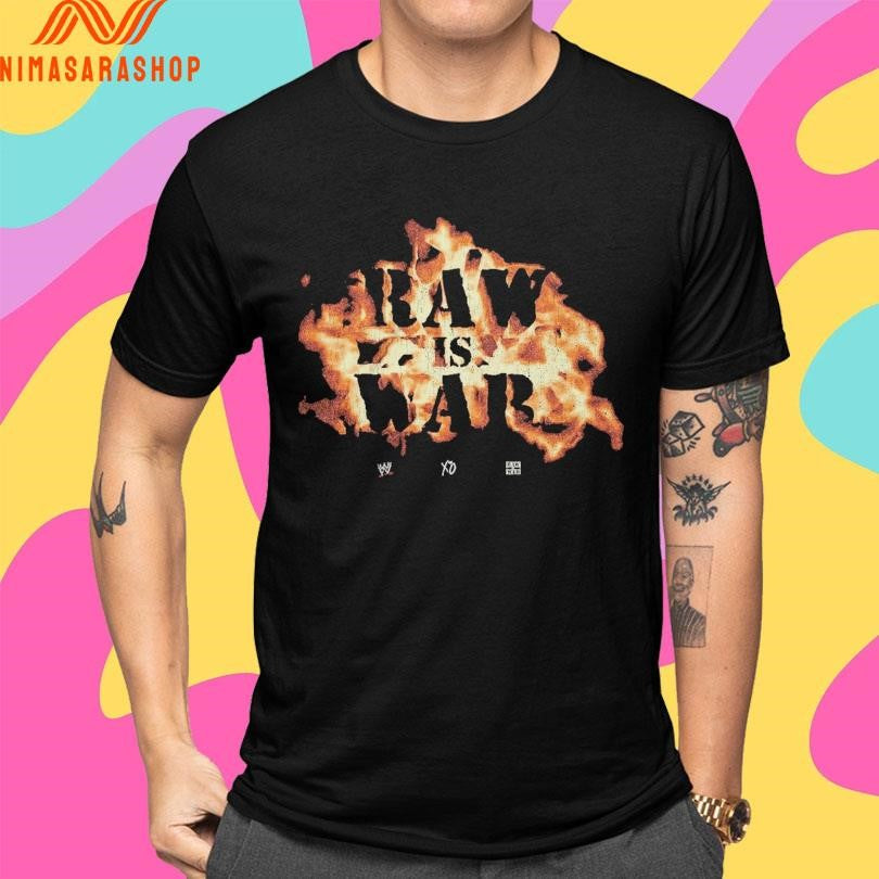 WWE X The Weeknd Raw Is War Shirts