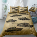 WWII TANKS Bedding Set (Duvet Cover & Pillow Shams)