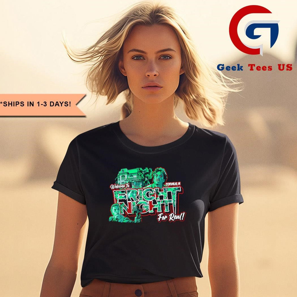 Welcome to fright night for real shirt