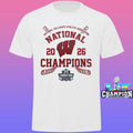Wisconsin Badgers 2026 National Collegiate Athletic Association Frozen Four National Champions Shirt