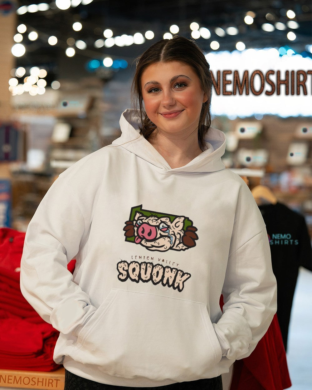 Lehigh Valley IronPigs Squonk Pennsylvania state shirt