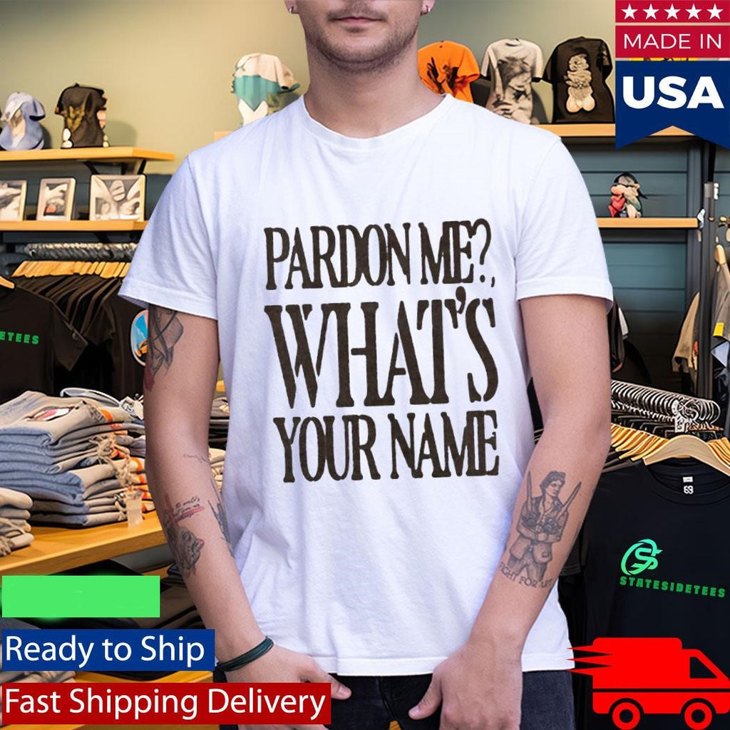 Zayn Pardon Me Shirt