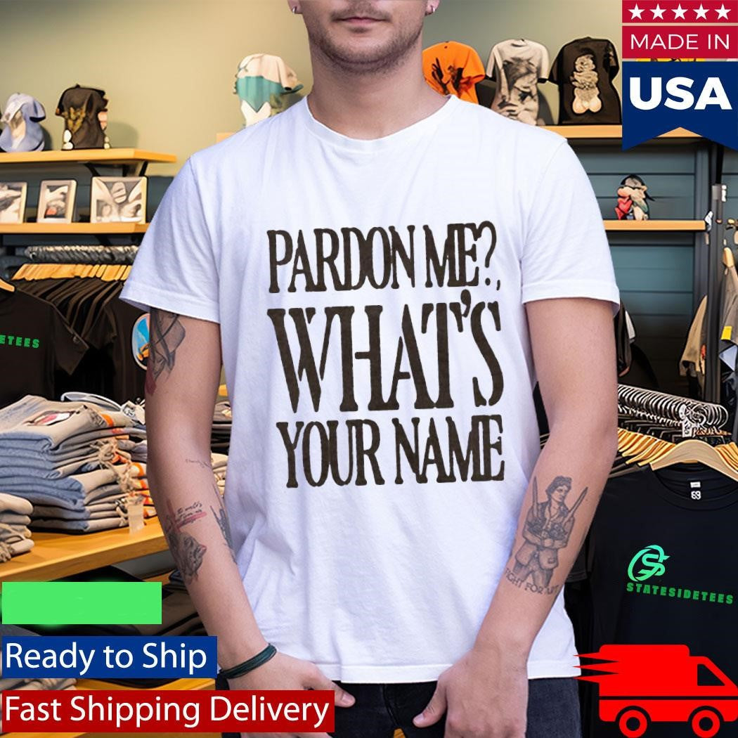 Zayn Pardon Me Shirt
