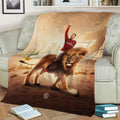 Zlatan Ibrahimovic Fleece Throw Blanket