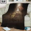 Zoe Hange Fleece Throw Blanket