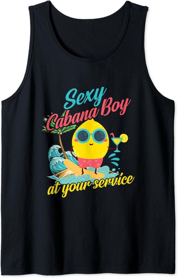 Boy Pool Party Sexy Cabana Boy Tank Top
