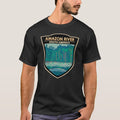 Amazon River South America Travel Art Vintage