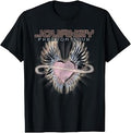 Freedom Tour Pastel Heart Logo Vintage Band Black 3x-Large (1)