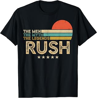 Retro Rush Name Unisex T-shirt, Sweatshirt, Hoodie (1)
