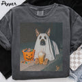 German Shepherd Dog Halloween Comfort Colors Iced Coffee Dog Mom Mothers Day Dog Mama Tee Pet (1)
