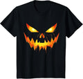 Scary Pumpkin Jack Lantern Face Halloween Unisex T-shirt, Sweatshirt, Hoodie (1)
