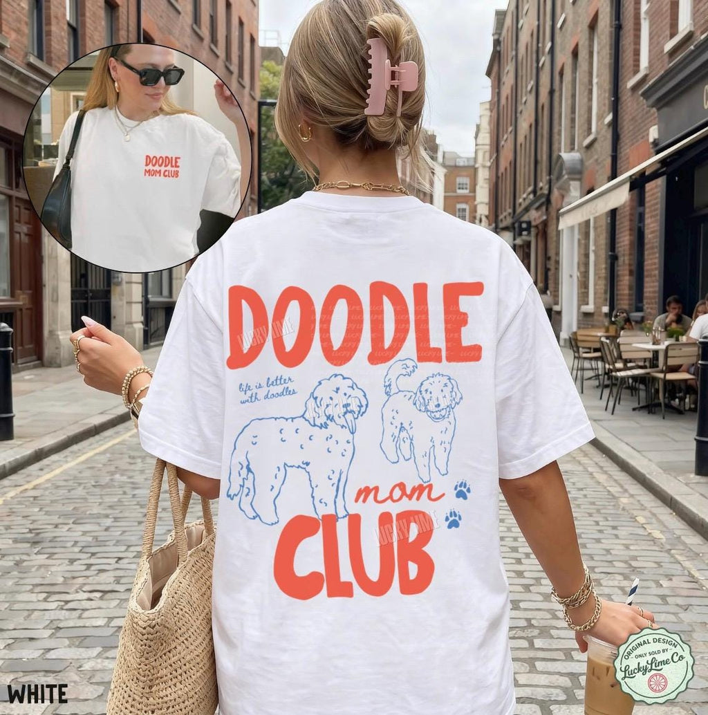 Doodle Mom Club Goldendoodle Labradoodle Dog Mom Dog Mama Pet Parent Fur Mama Back (1)