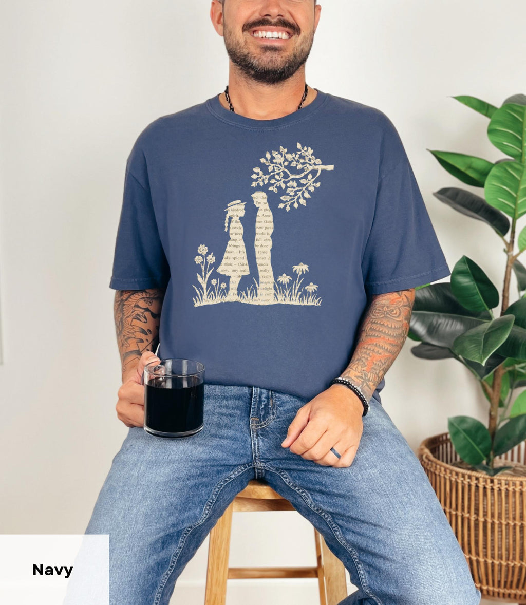 Anne Green Gables Literature Tee Book Lover Unisex T-shirt, Sweatshirt, Hoodie (2)