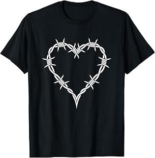 Barbed Wire Grunge Goth Punk Emo Unisex T-shirt, Sweatshirt, Hoodie (1)
