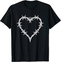 Barbed Wire Grunge Goth Punk Emo Unisex T-shirt, Sweatshirt, Hoodie (1)