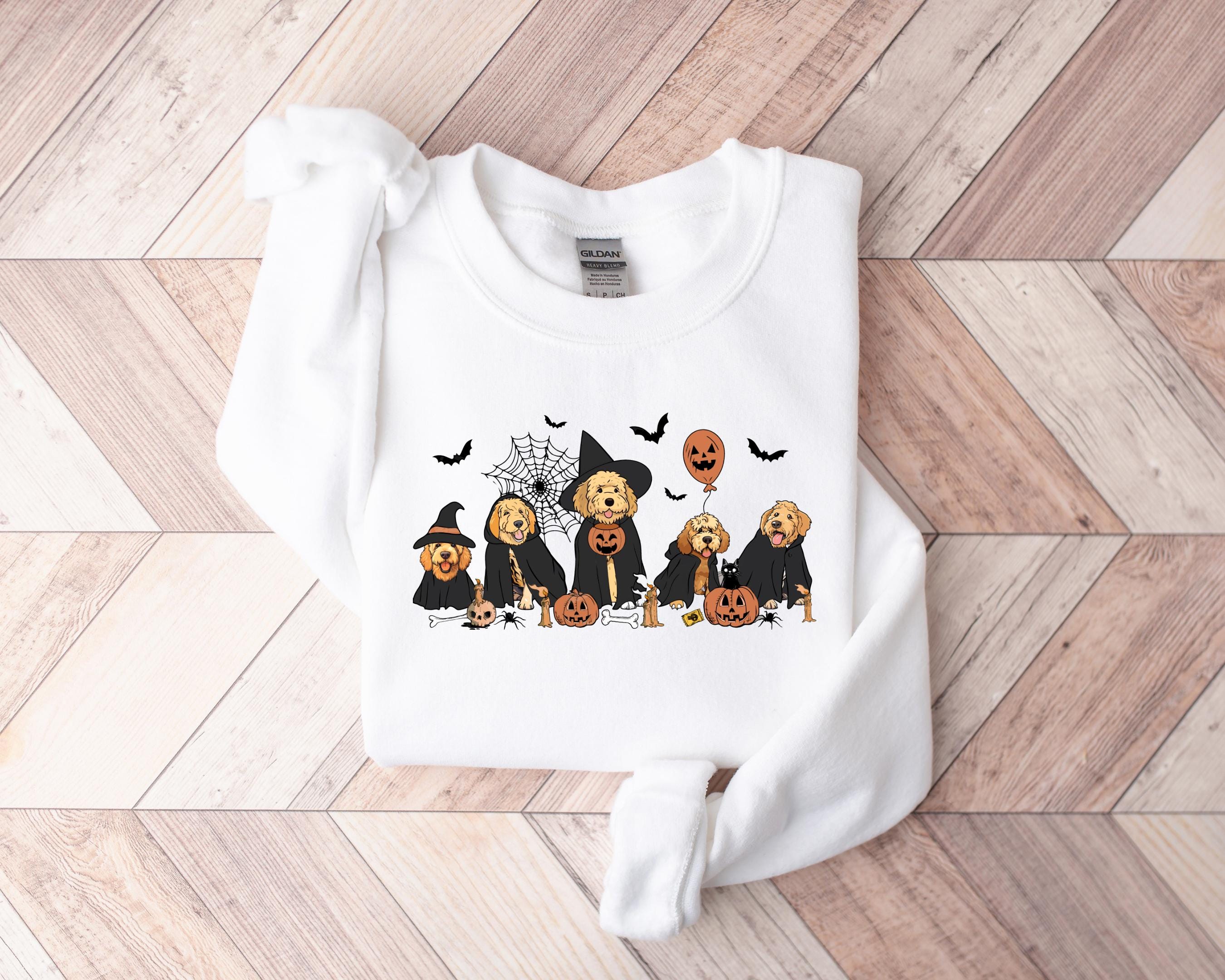 Ghost Witch Goldendoodle Halloween Ghost Goldendoodle Halloween Dog Dog Lover Ghost Dog Ute Ghost (3)