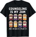 Counseling Jam I'M Here Spread Unisex T-shirt, Sweatshirt, Hoodie (1)