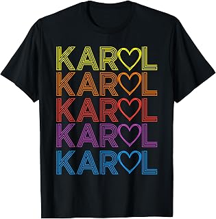 Retro Karol Name Unisex T-shirt, Sweatshirt, Hoodie (1)