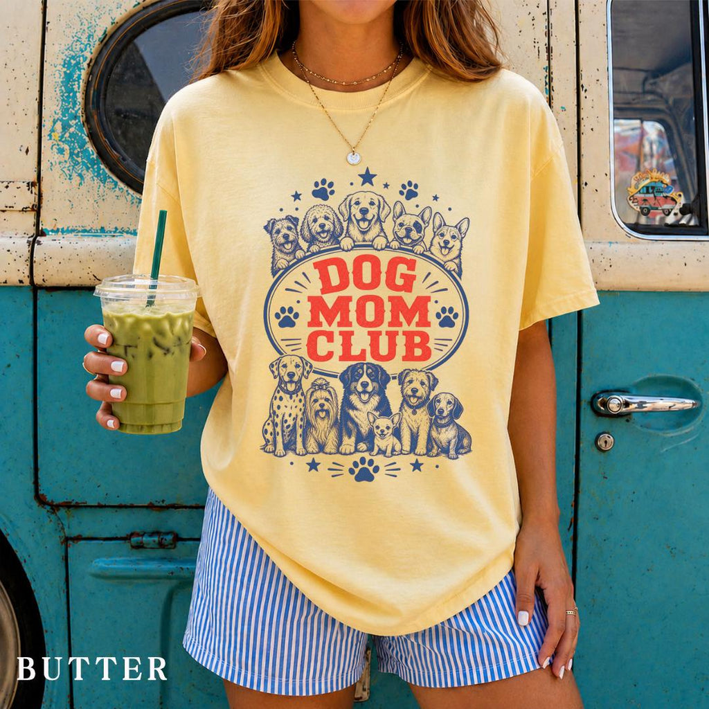 Dog Mom Club Pet Lover Dog Lover Dog Dog Owner Tee Fur Mama (4)