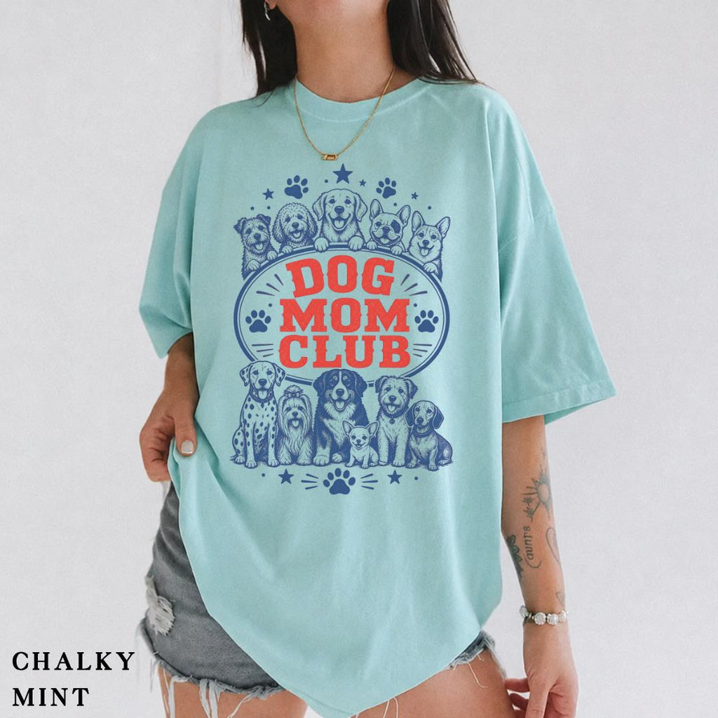 Dog Mom Club Pet Lover Dog Lover Dog Dog Owner Tee Fur Mama (2)