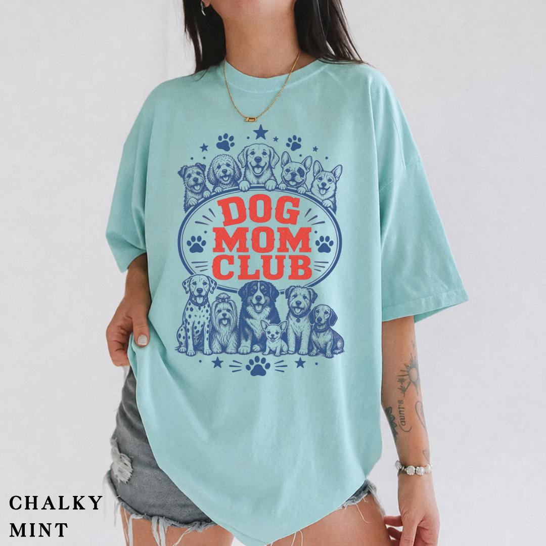 Dog Mom Club Pet Lover Dog Lover Dog Dog Owner Tee Fur Mama (2)