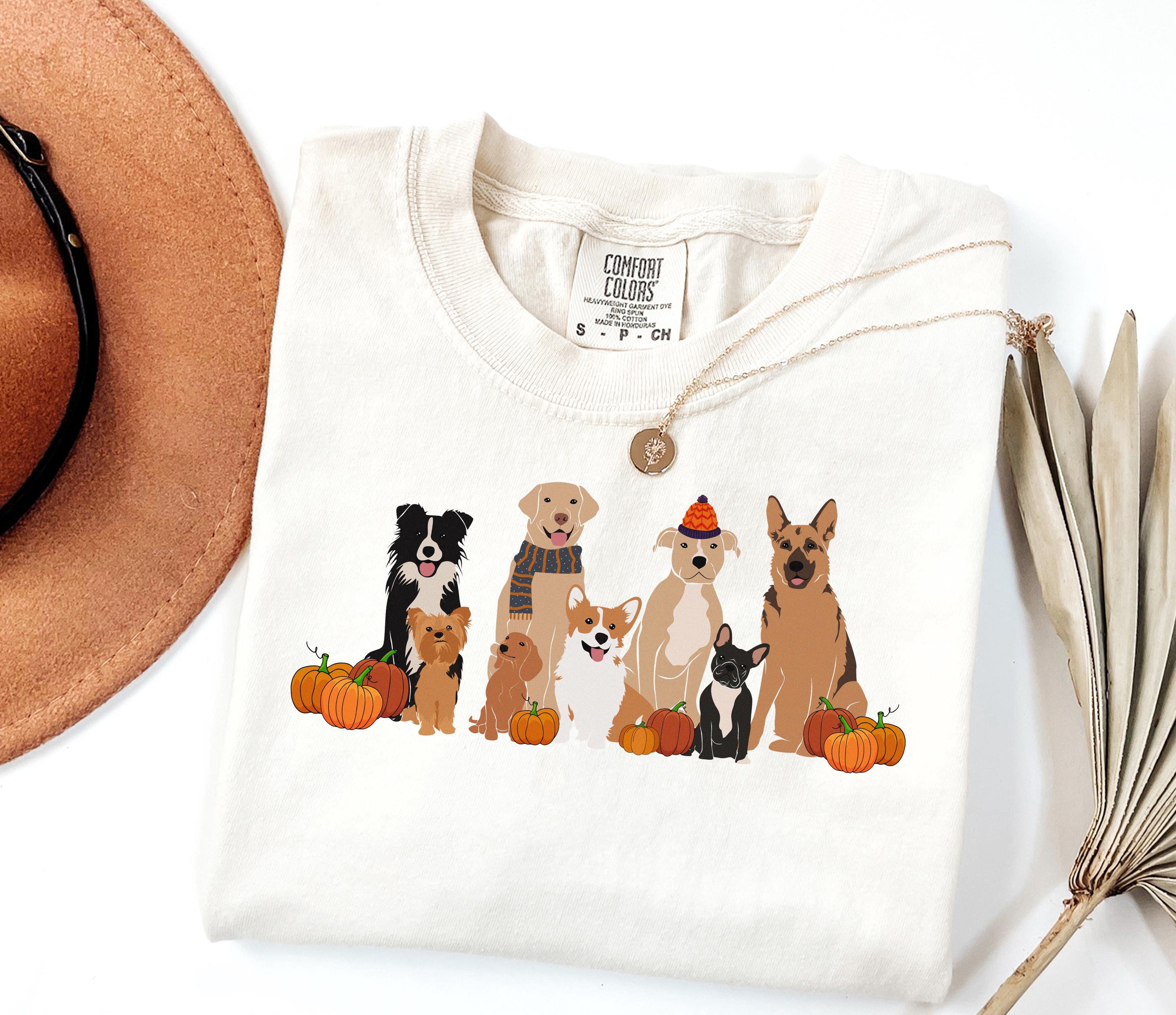 Comfort Colors Dog Fall Pumpkin Season Autumn Fall Thanksgiving Fall Pumpkin Dog Mom Fall Season (2)