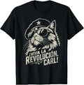 Viva La Revolucion Carl Cuban Cat Revolutionary Humor Unisex T-shirt, Sweatshirt, Hoodie (1)