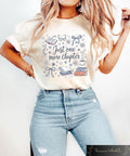 Comfort More Chapter Book Lover Books Coffee Tee Floral Bookish Book Club Reader Lover (1)
