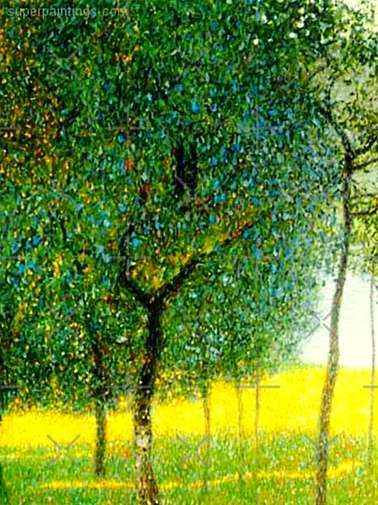 Art painting by gustav klimt fruit trees by Golido