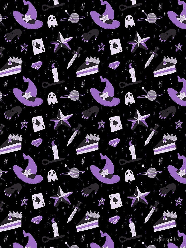 Asexual Pride Pattern by aquaspider
