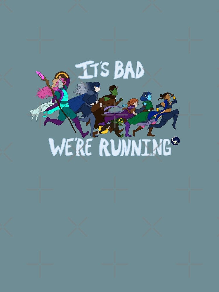 It's Bad, We're Running by Chyanime
