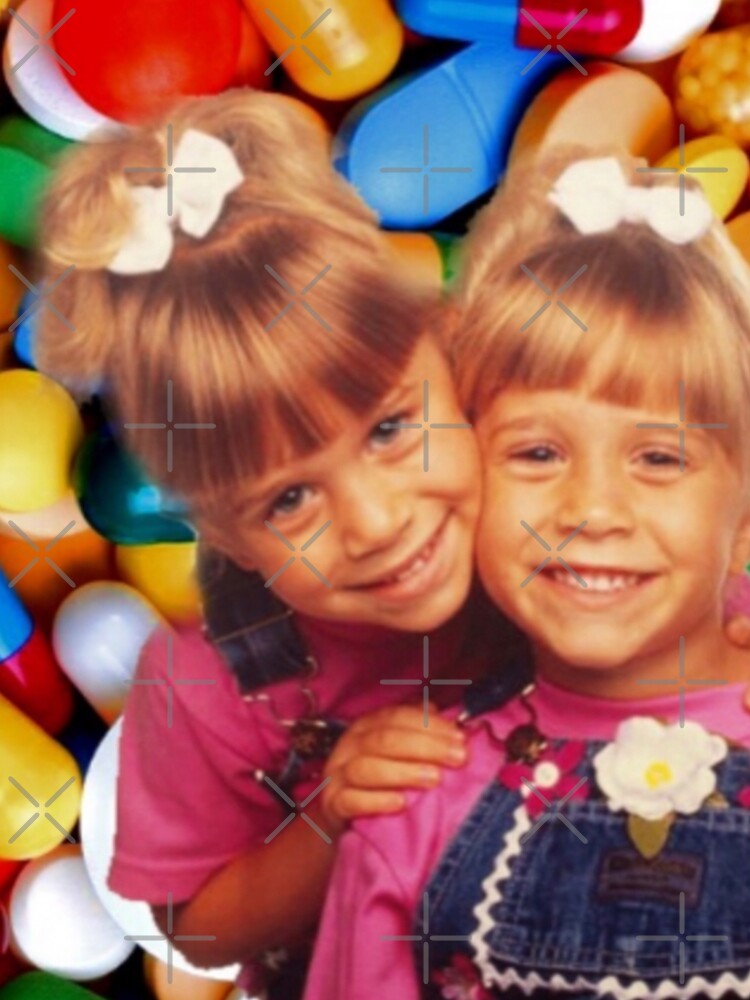 Pills and The Olsen Twins by Caracaracara