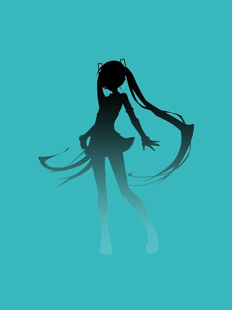 Hatsune Miku V4 Shadow Art (V1) by VocaloidTrash