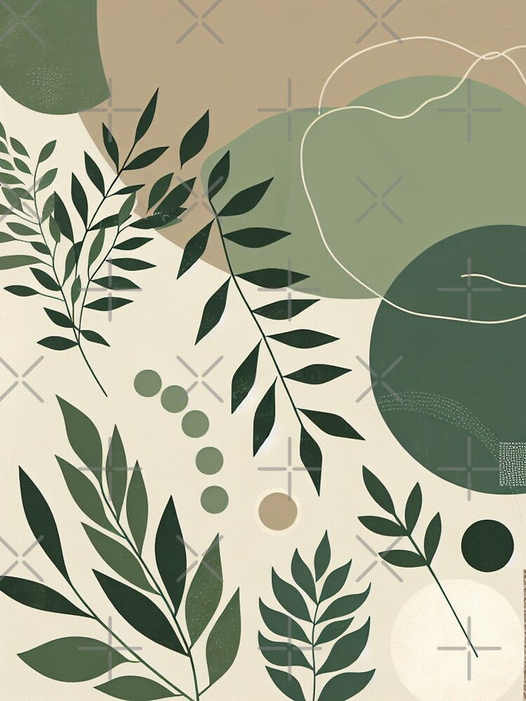 Boho Abstract Background - 03 by Acabee