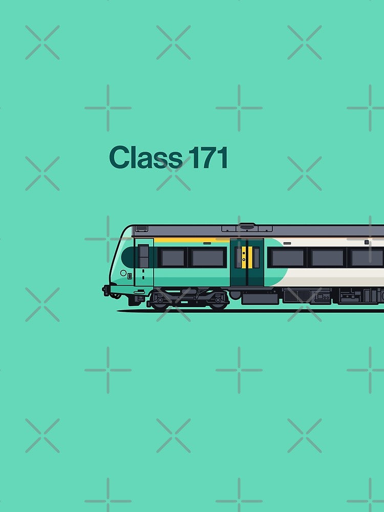 Class 171 Mint Train Side England UK by VoodooCircus