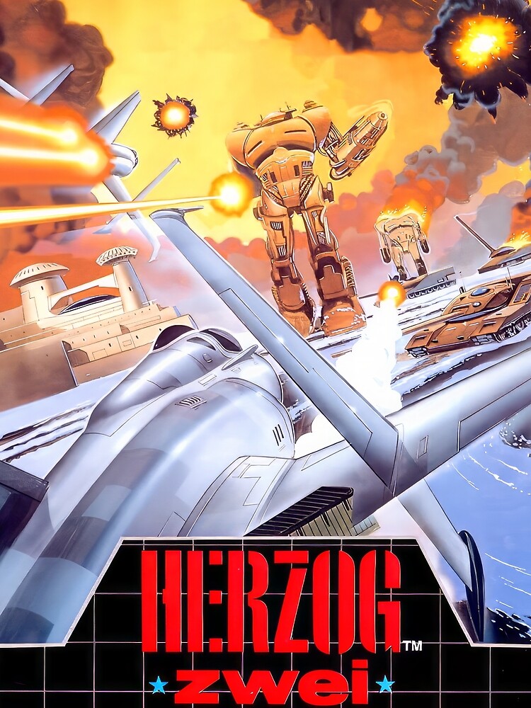 Herzog Zwei game by Retr0Tshirts