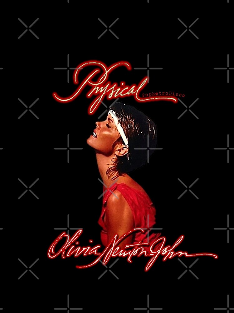 Olivia Newton-John - Let's Get Physical - Designed by PopRetroDisco by popretrodisco