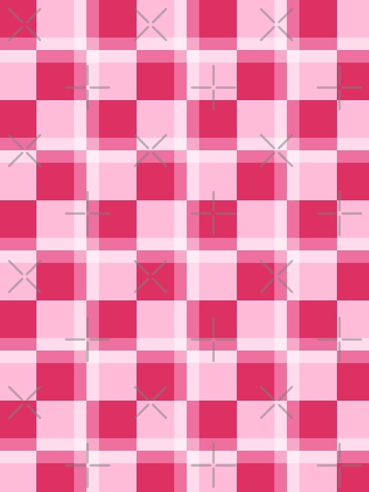 Cerise & cotton candy mosaic by Mint + Midnight
