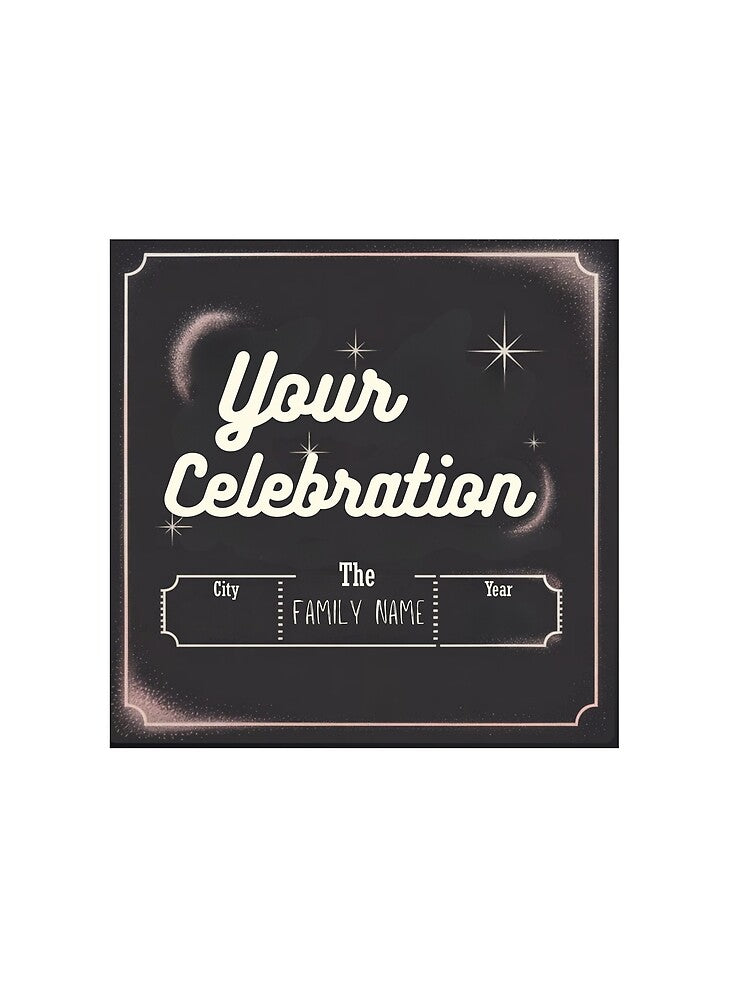 Personalized Vintage Celebration Ticket Shirt Custom Family Reunion Graduation Birthday Girls Trip Retro Event Name City Year Tee by ShaBooBooBeh
