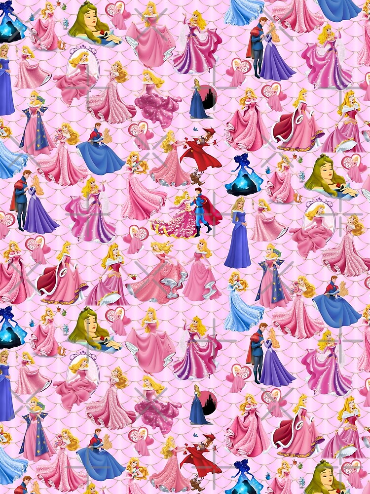 Pink mermaid princess. by AnlizArtShop