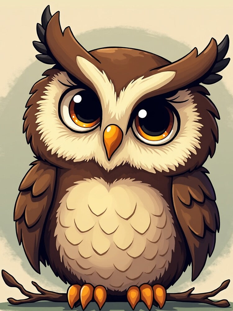 Cartoon Owl by laurakerr