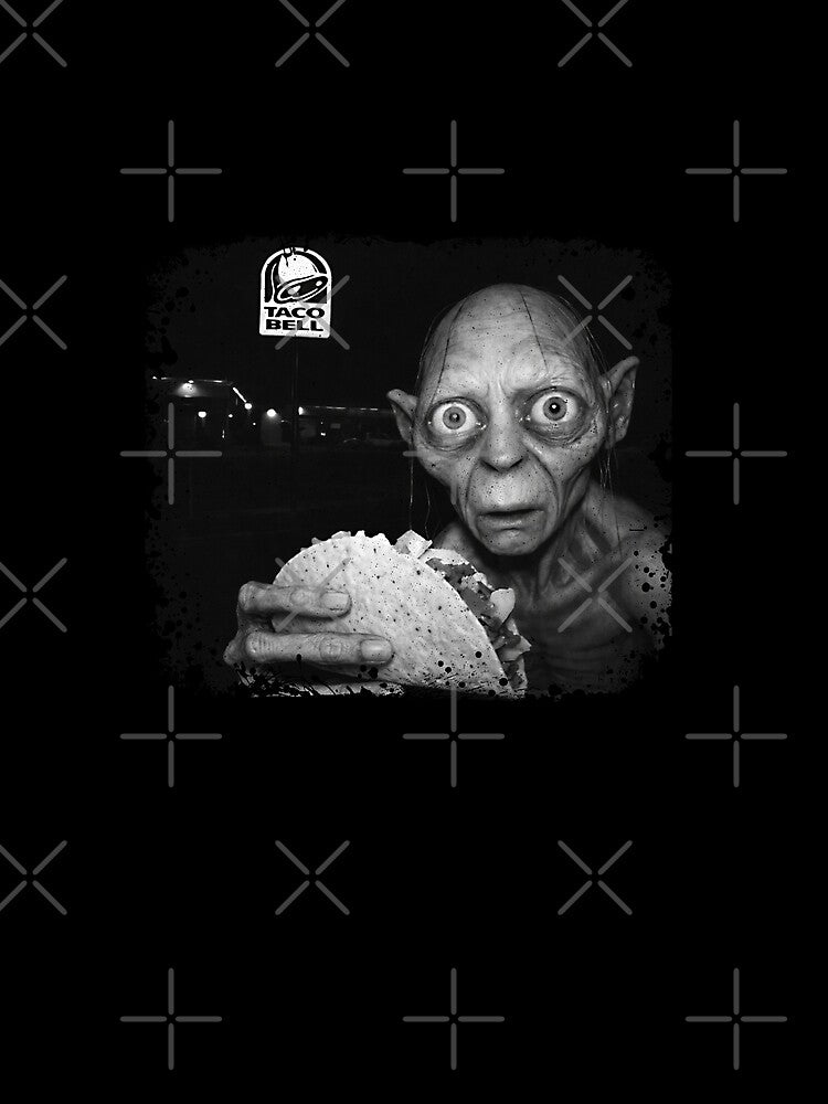Gollum Taco Funny Hobbit by keytee