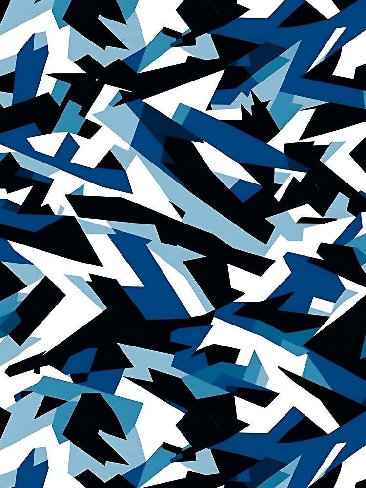 Navy Dazzle Camo by PixlMasterpiece