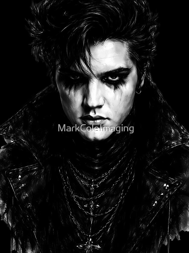 Elvis - The Goth Years by MarkColeImaging