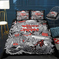illustration of japan Bedding Set (Duvet Cover & Pillow Shams)