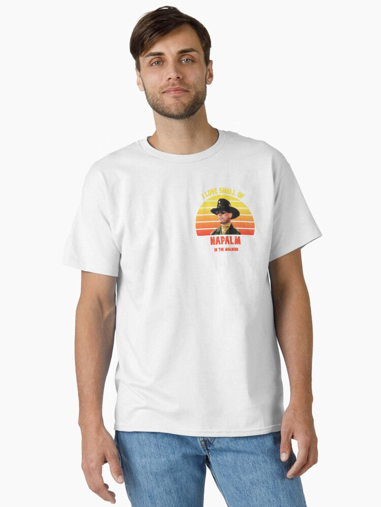 Apocalypse Now – I Love Smell of Napalm Design Classic T-Shirt