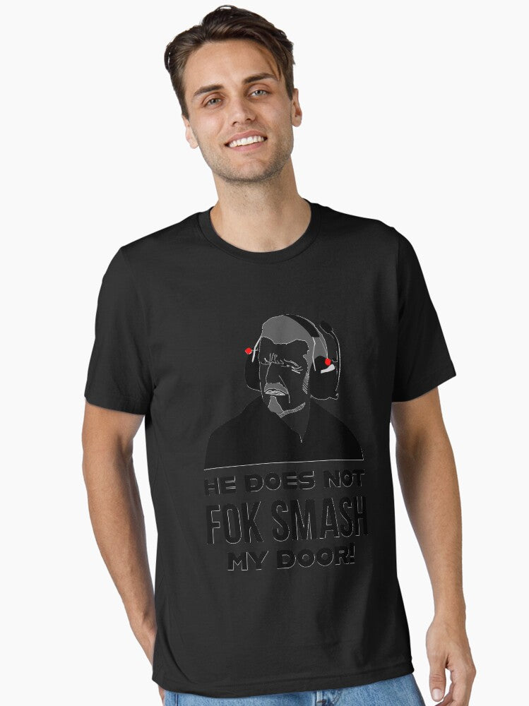 Gunther-Steiner-fok-smash-door-Classic Essential T-Shirt